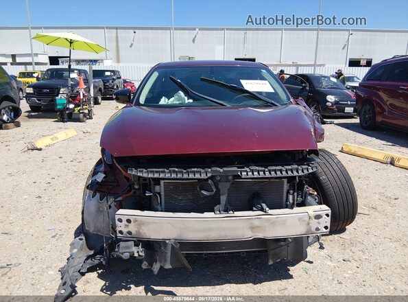 1N4AA6AP2HC419449 2017 NISSAN MAXIMA Burgundy Widok wnętrza z tyłu