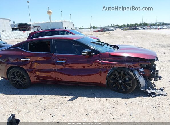 1N4AA6AP2HC419449 2017 NISSAN MAXIMA Burgundy Widok wnętrza 360 stopni
