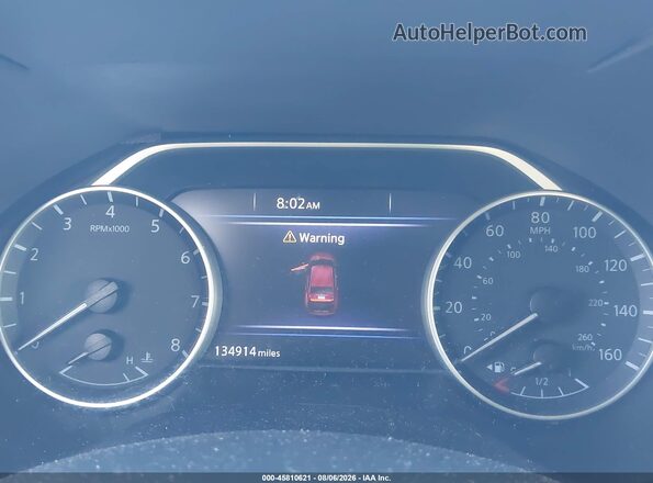 1N4AA6AP2HC423954 2017 NISSAN MAXIMA Maroon Widok tylnych siedzeń