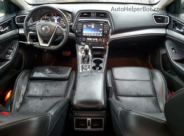 1N4AA6AP2HC429902 2017 NISSAN MAXIMA White Widok deski rozdzielczej