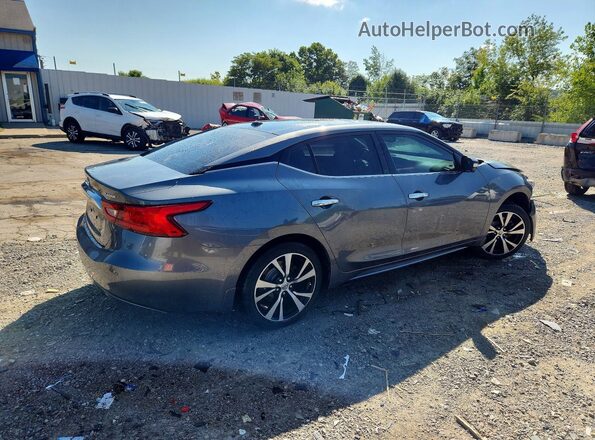 1N4AA6AP2JC393862 2018 NISSAN MAXIMA Gray Задня права чверть