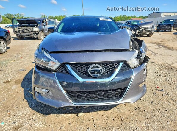 1N4AA6AP2JC393862 2018 NISSAN MAXIMA Gray Вид спереду