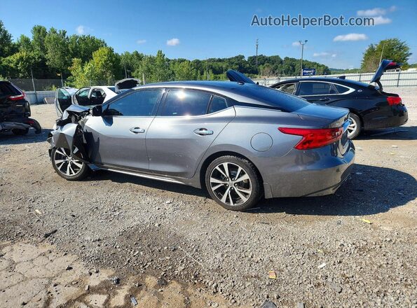 1N4AA6AP2JC393862 2018 NISSAN MAXIMA Gray Задня ліва чверть