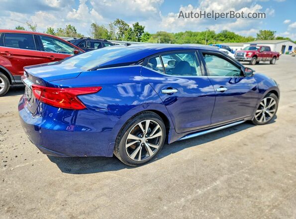 1N4AA6AP2JC400860 2018 NISSAN MAXIMA Blue Rear right