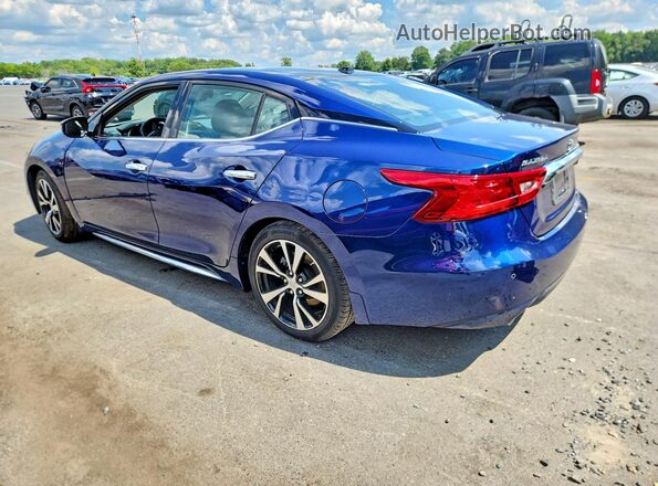 1N4AA6AP2JC400860 2018 NISSAN MAXIMA Blue Rear left