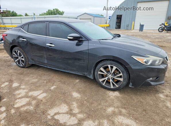 1N4AA6AP3GC385360 2016 NISSAN MAXIMA Black Front right