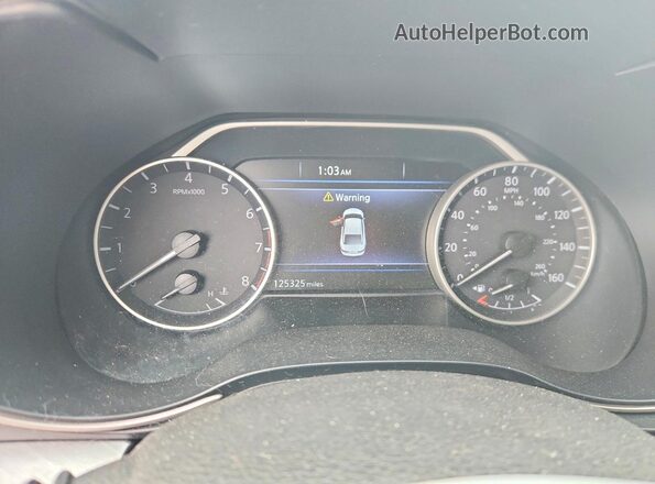 1N4AA6AP3GC385360 2016 NISSAN MAXIMA Black Instrument cluster view