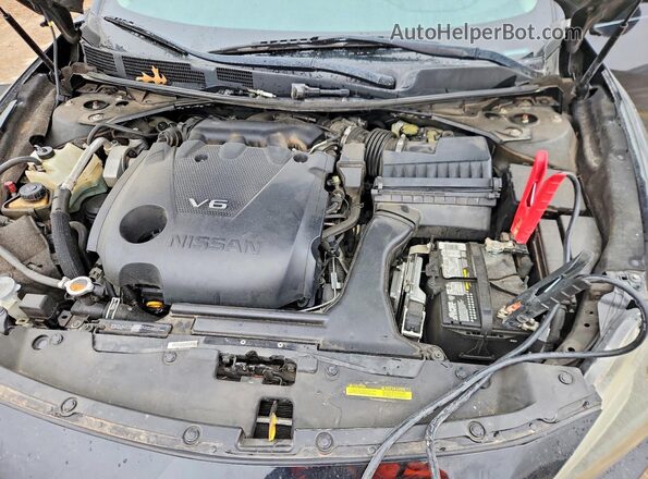 1N4AA6AP3GC385360 2016 NISSAN MAXIMA Black Rear interior view