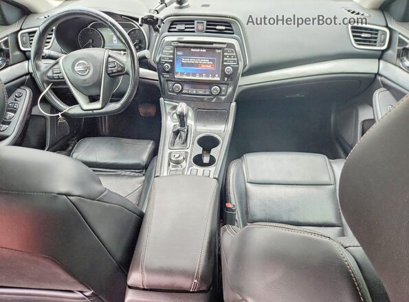 1N4AA6AP3GC385360 2016 NISSAN MAXIMA Black Dashboard view