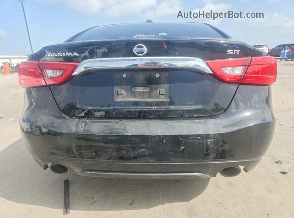 1N4AA6AP3GC416168 2016 NISSAN MAXIMA Black Հետևի տեսք