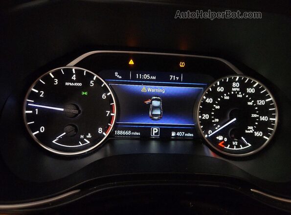 1N4AA6AP3GC419104 2016 NISSAN MAXIMA Black ხელსაწყოთა პანელის ხედი