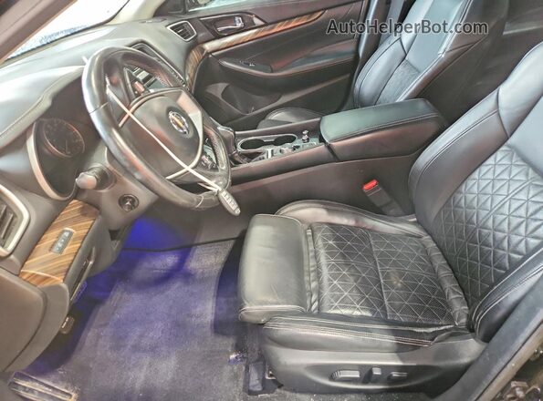 1N4AA6AP3GC419104 2016 NISSAN MAXIMA Black წინა სალონის ხედი