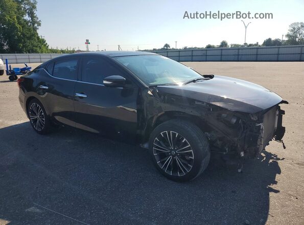 1N4AA6AP3GC447288 2016 NISSAN MAXIMA Черный Передняя правая четверть