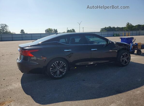 1N4AA6AP3GC447288 2016 NISSAN MAXIMA Черный Задняя правая четверть