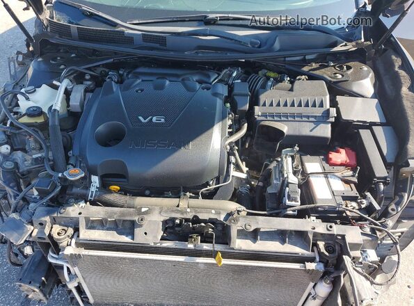 1N4AA6AP3GC447288 2016 NISSAN MAXIMA Черный Вид задней части салона