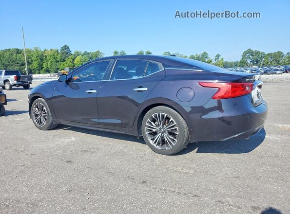 1N4AA6AP3GC447288 2016 NISSAN MAXIMA Черный Задняя левая четверть