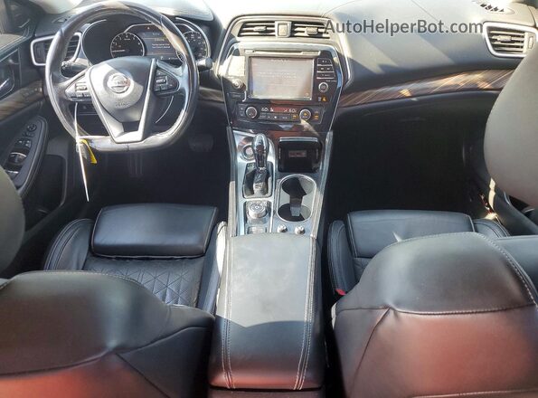 1N4AA6AP3GC447288 2016 NISSAN MAXIMA Черный Вид панели приборов