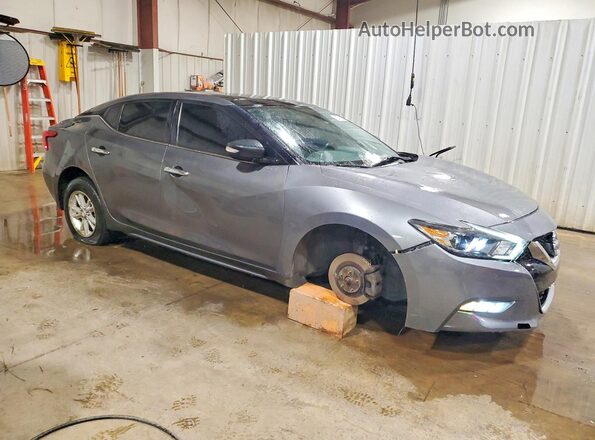 1N4AA6AP3GC447453 2016 NISSAN MAXIMA Gray Delantero derecho