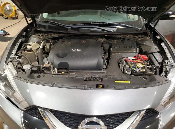 1N4AA6AP3GC447453 2016 NISSAN MAXIMA Gray Vista interior trasera