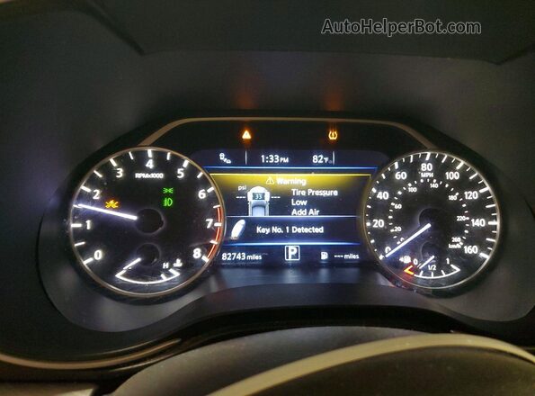1N4AA6AP3GC447453 2016 NISSAN MAXIMA Gray Vista del cuadro de instrumentos