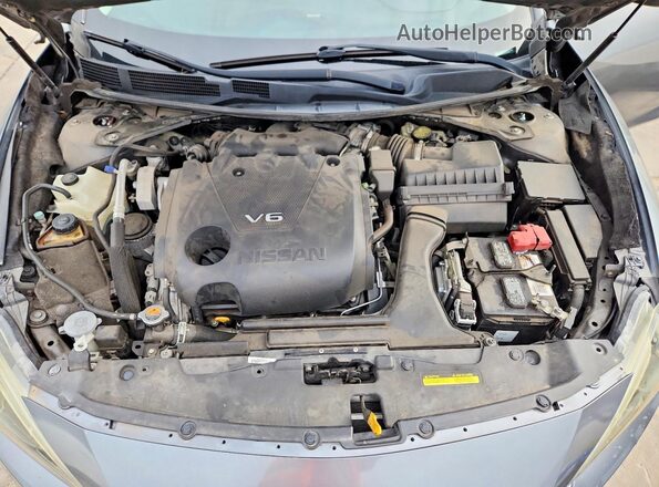 1N4AA6AP3HC361271 2017 NISSAN MAXIMA Gray Widok wnętrza z tyłu