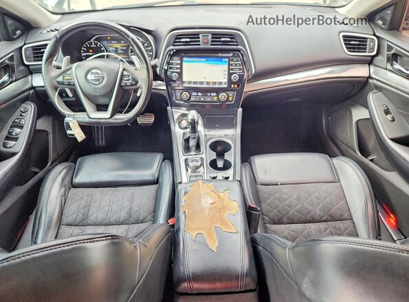1N4AA6AP3HC361271 2017 NISSAN MAXIMA Gray Widok deski rozdzielczej