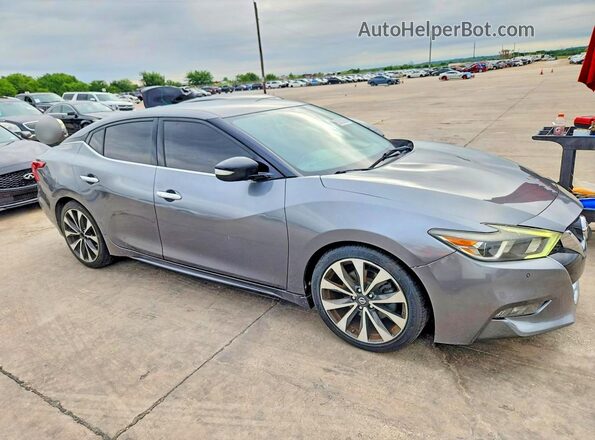 1N4AA6AP3HC361271 2017 NISSAN MAXIMA Gray Przód prawy