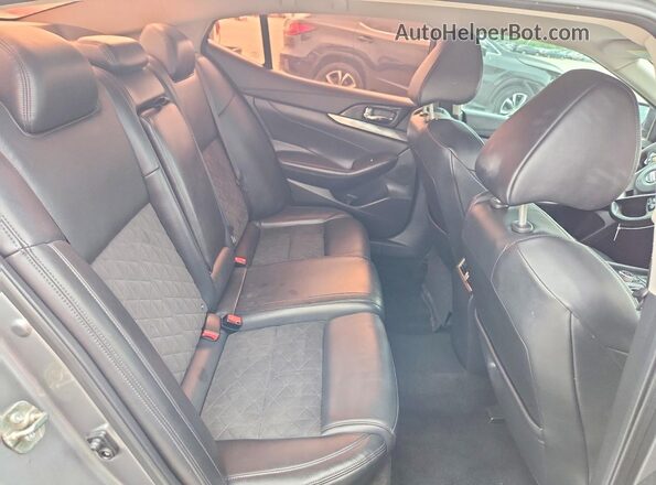 1N4AA6AP3HC361271 2017 NISSAN MAXIMA Gray Widok tylnych siedzeń