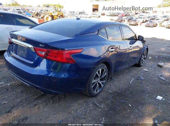1N4AA6AP3HC362940 2017 NISSAN MAXIMA Blue Tył prawy