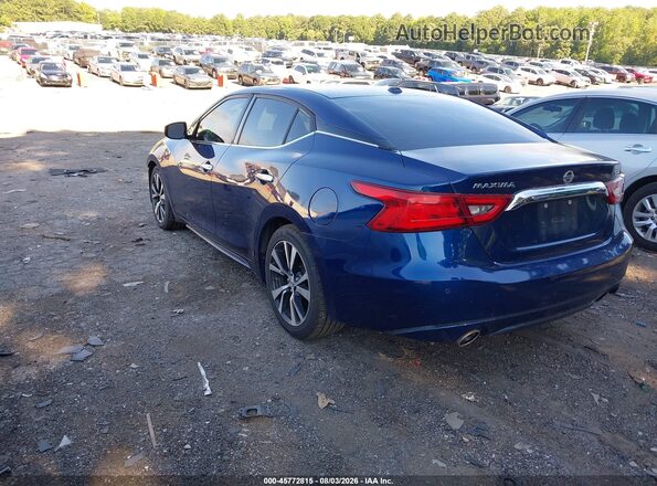 1N4AA6AP3HC362940 2017 NISSAN MAXIMA Blue Tył lewy