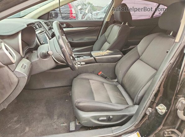 1N4AA6AP3HC363909 2017 NISSAN MAXIMA Black Vista interior delantera
