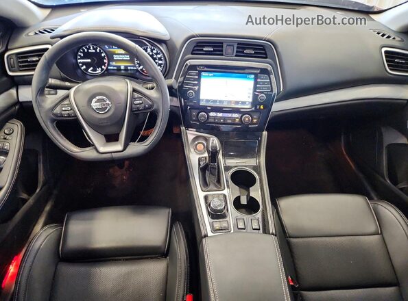 1N4AA6AP3HC392018 2017 NISSAN MAXIMA Maroon სალონის 360-გრადუსიანი ხედი