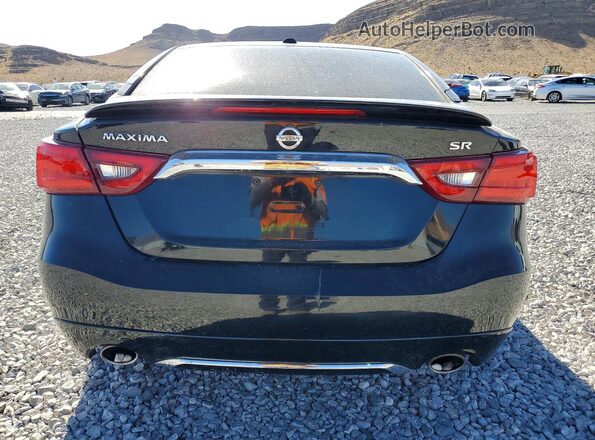 1N4AA6AP3HC396764 2017 NISSAN MAXIMA Black Вид ззаду
