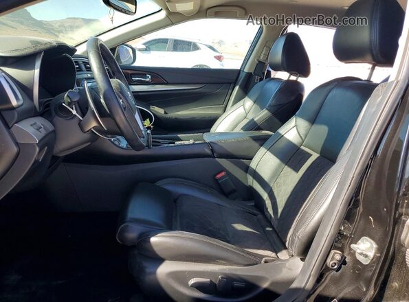 1N4AA6AP3HC396764 2017 NISSAN MAXIMA Black Вид салону спереду
