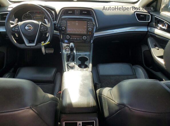 1N4AA6AP3HC396764 2017 NISSAN MAXIMA Black Вид панелі приладів