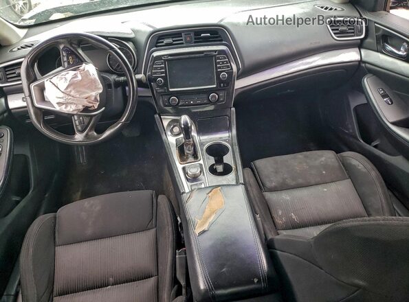 1N4AA6AP3HC410422 2017 NISSAN MAXIMA Black Առջևի վահանակի տեսք