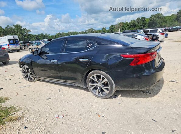 1N4AA6AP3HC410887 2017 NISSAN MAXIMA Black Trasero izquierdo