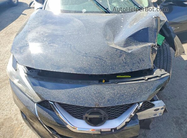 1N4AA6AP3HC412588 2017 NISSAN MAXIMA Черный Вид задней части салона