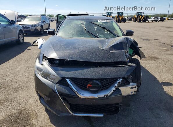 1N4AA6AP3HC412588 2017 NISSAN MAXIMA Черный Вид спереди