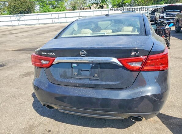 1N4AA6AP3HC412588 2017 NISSAN MAXIMA Черный Вид сзади