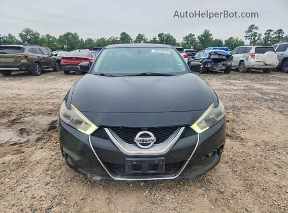 1N4AA6AP3HC418603 2017 NISSAN MAXIMA Black Вид спереду