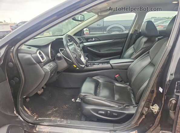 1N4AA6AP3HC418603 2017 NISSAN MAXIMA Black Вид салону спереду