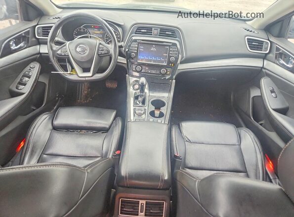 1N4AA6AP3HC418603 2017 NISSAN MAXIMA Black Вид панелі приладів