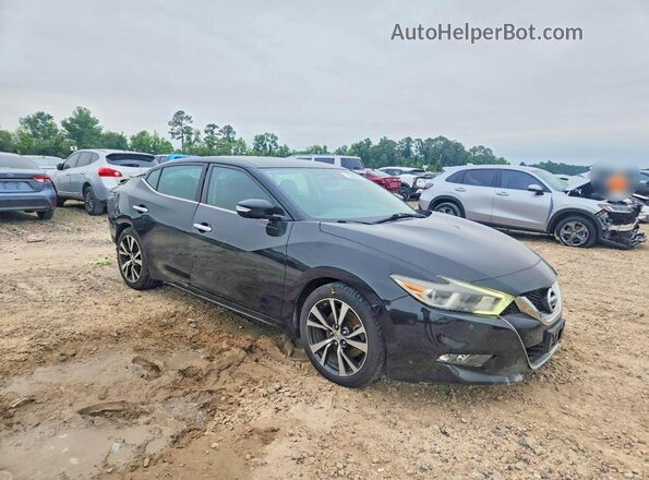 1N4AA6AP3HC418603 2017 NISSAN MAXIMA Black Передня права чверть