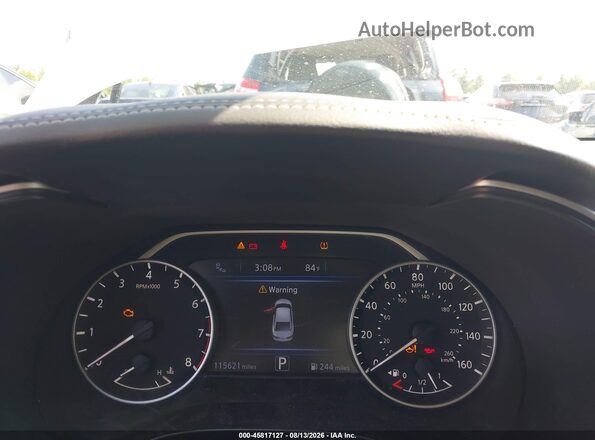 1N4AA6AP3HC436194 2017 NISSAN MAXIMA Серебряный Вид задних сидений