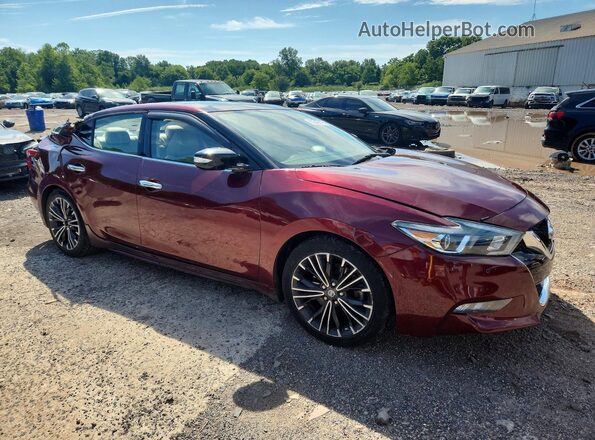 1N4AA6AP3HC438804 2017 NISSAN MAXIMA Burgundy Delantero derecho