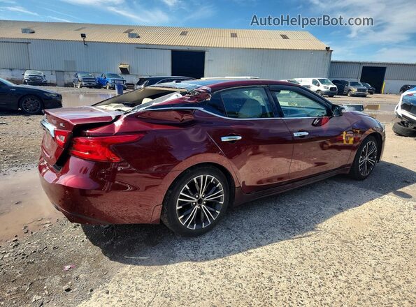 1N4AA6AP3HC438804 2017 NISSAN MAXIMA Burgundy Trasero derecho