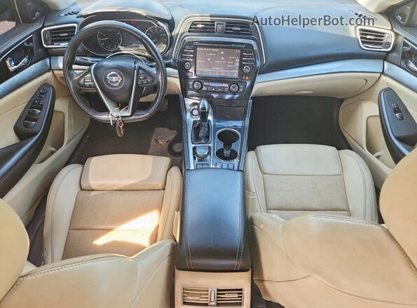 1N4AA6AP3HC438804 2017 NISSAN MAXIMA Burgundy Vista del salpicadero