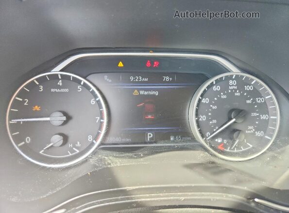1N4AA6AP3HC438804 2017 NISSAN MAXIMA Burgundy Vista del cuadro de instrumentos