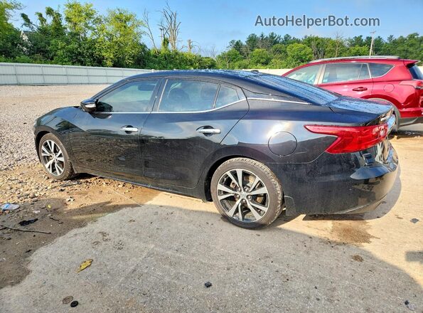 1N4AA6AP3HC448801 2017 NISSAN MAXIMA Black Trasero izquierdo